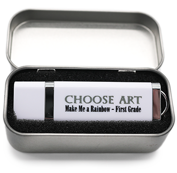 Choose Art:  Make Me a Rainbow USB
