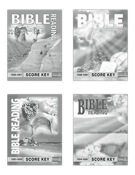 Bible Reading Key Set 1025-1036